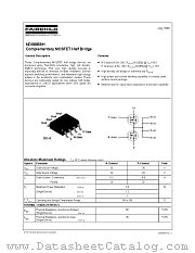 NDS8858H datasheet pdf Fairchild Semiconductor