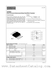 NDS8936 datasheet pdf Fairchild Semiconductor