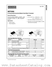 NDT2955 datasheet pdf Fairchild Semiconductor