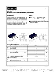 NDT455N datasheet pdf Fairchild Semiconductor