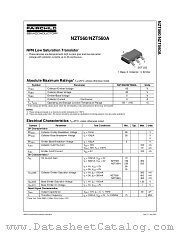 NZT560 datasheet pdf Fairchild Semiconductor
