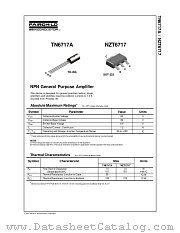 NZT6717 datasheet pdf Fairchild Semiconductor
