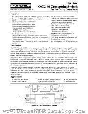 OCX160 datasheet pdf Fairchild Semiconductor