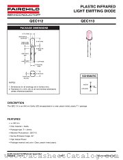 QEC113 datasheet pdf Fairchild Semiconductor