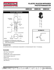 QSD122 datasheet pdf Fairchild Semiconductor