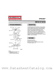 QSE157 datasheet pdf Fairchild Semiconductor