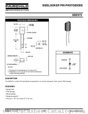 QSE973 datasheet pdf Fairchild Semiconductor