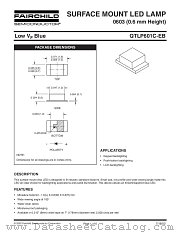 QTLP601C-EB datasheet pdf Fairchild Semiconductor
