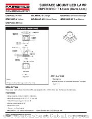 QTLP660C-O datasheet pdf Fairchild Semiconductor
