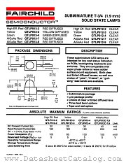 QTLP912-4 datasheet pdf Fairchild Semiconductor