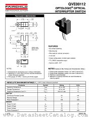 QVE00112 datasheet pdf Fairchild Semiconductor