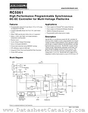 RC5061 datasheet pdf Fairchild Semiconductor