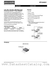 RF1K49221 datasheet pdf Fairchild Semiconductor
