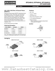 RF1S40N10 datasheet pdf Fairchild Semiconductor