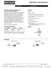 RFD16N03L datasheet pdf Fairchild Semiconductor
