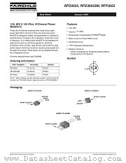 RFD3055 datasheet pdf Fairchild Semiconductor
