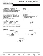 RFD3055LE datasheet pdf Fairchild Semiconductor