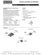RFG60P03 datasheet pdf Fairchild Semiconductor