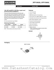 RFP15N05L datasheet pdf Fairchild Semiconductor