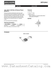 RFP15N15 datasheet pdf Fairchild Semiconductor