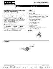 RFP2N10L datasheet pdf Fairchild Semiconductor