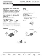 RFP30P06 datasheet pdf Fairchild Semiconductor
