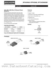 RFP45N06 datasheet pdf Fairchild Semiconductor