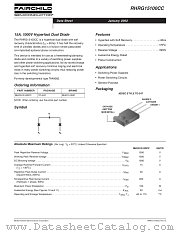 RHRG15100CC datasheet pdf Fairchild Semiconductor