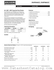 RHRP840CC datasheet pdf Fairchild Semiconductor