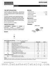 RUR1S1560S datasheet pdf Fairchild Semiconductor