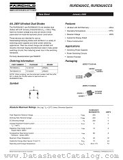 RURD620CCS datasheet pdf Fairchild Semiconductor