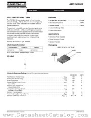 RURG80100 datasheet pdf Fairchild Semiconductor