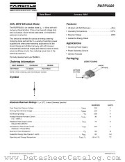 RURP3020 datasheet pdf Fairchild Semiconductor