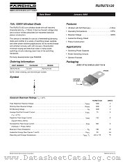 RURU75120 datasheet pdf Fairchild Semiconductor