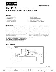 RV4141A datasheet pdf Fairchild Semiconductor