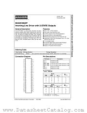 SCAN18540T datasheet pdf Fairchild Semiconductor