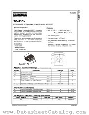 SI3443DV datasheet pdf Fairchild Semiconductor