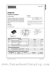 SI3861DV datasheet pdf Fairchild Semiconductor
