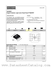 SI4425DY datasheet pdf Fairchild Semiconductor