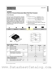 SI4539DY datasheet pdf Fairchild Semiconductor