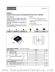 SI4884DY datasheet pdf Fairchild Semiconductor
