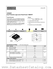 SI4925DY datasheet pdf Fairchild Semiconductor
