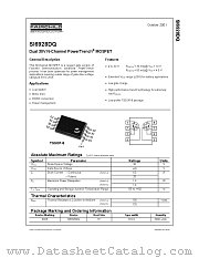 SI6928DQ datasheet pdf Fairchild Semiconductor