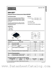 SI9410DY datasheet pdf Fairchild Semiconductor