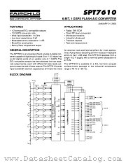SPT7610 datasheet pdf Fairchild Semiconductor
