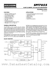SPT7855 datasheet pdf Fairchild Semiconductor