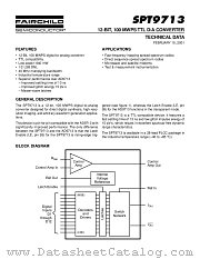 SPT9713 datasheet pdf Fairchild Semiconductor