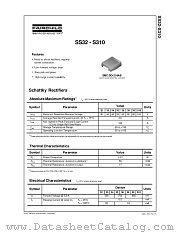 SS32 datasheet pdf Fairchild Semiconductor