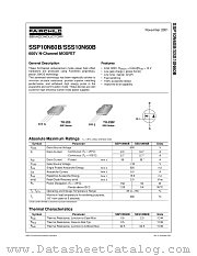 SSP10N60B datasheet pdf Fairchild Semiconductor