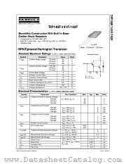 TIP141F datasheet pdf Fairchild Semiconductor